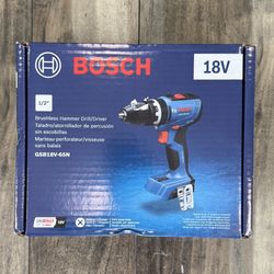Bosch GSB18V-65N 18V Brushless 1/2” Hammer Drill 