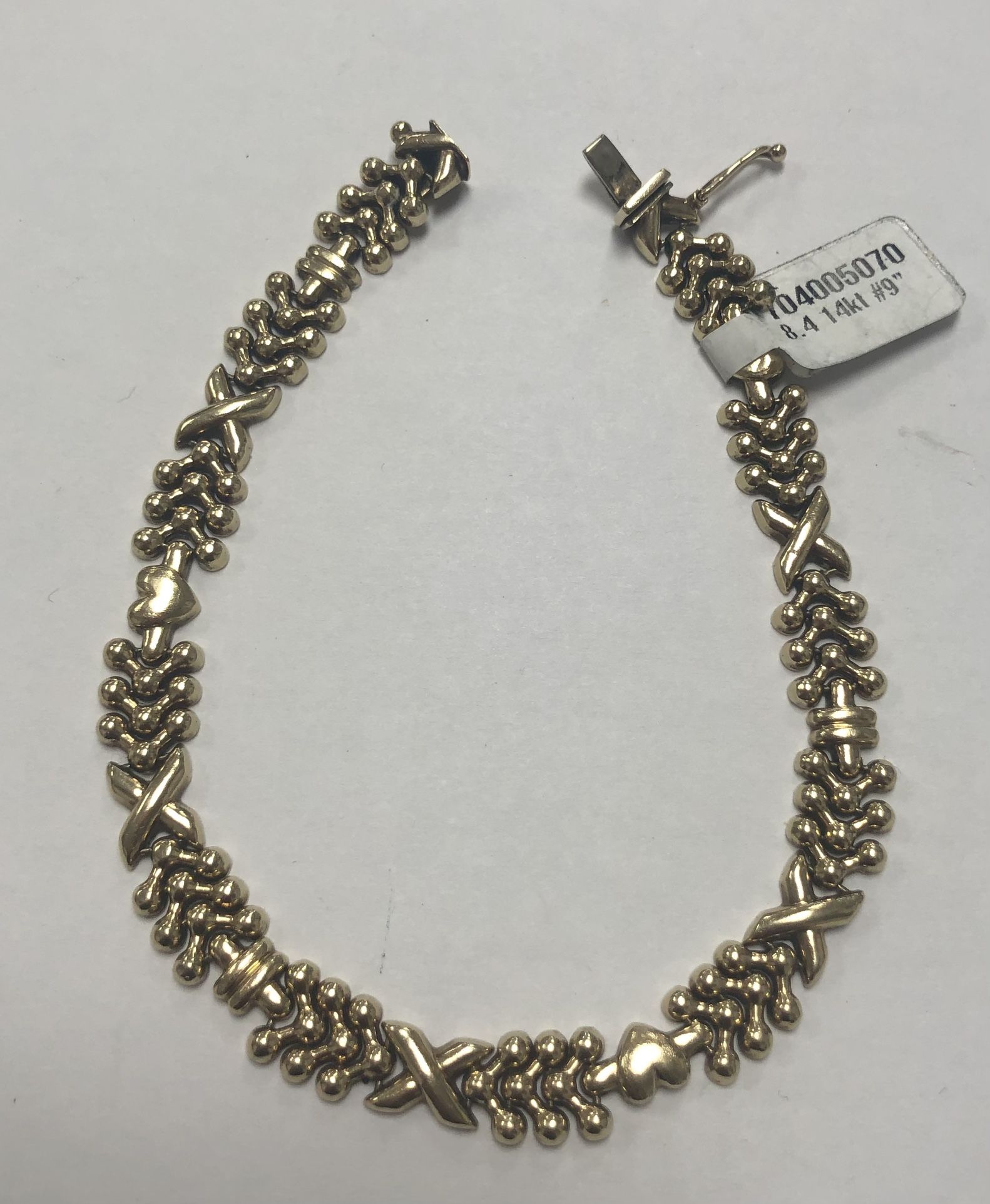 Anklet-14K Gold-9” Long