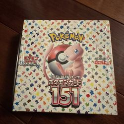 pokemon 151 booster box japanese
