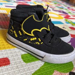 DC Batman Toddler Velcro Sneakers Shoes