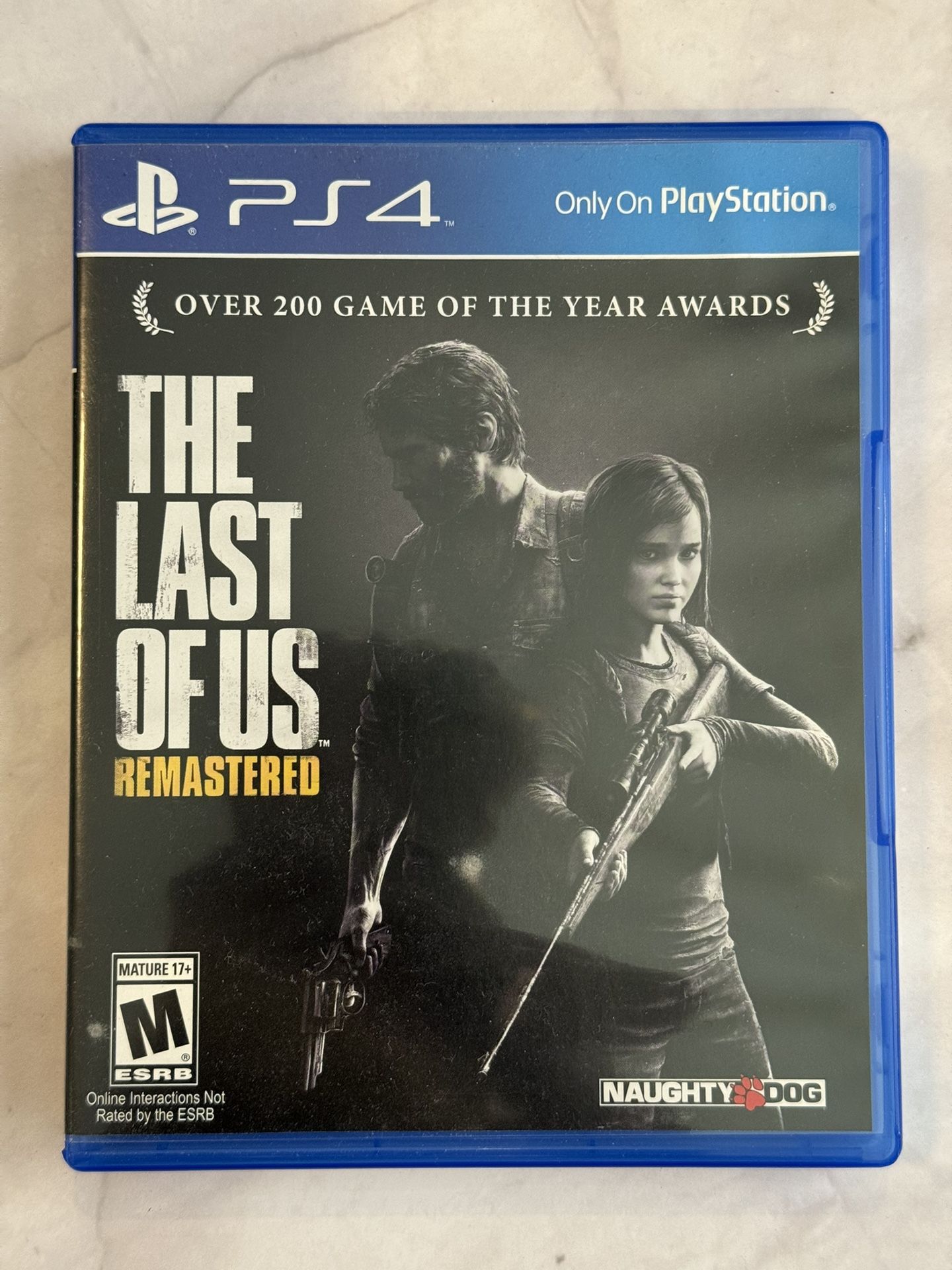 The Last Of Us Remastered For Sony PlayStation 4 PS4 Video Game