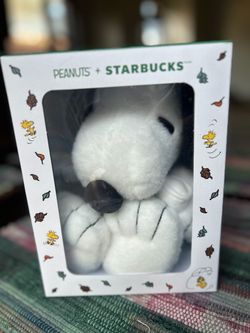 Starbucks + Peanuts Snoopy plush
