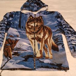  Jacket  Fleece Animal Print