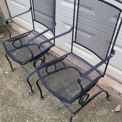2pc Spring Rocking Chairs