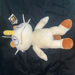 Build-A-Bear 2017 Pokemon Meowth 18” New With Tag