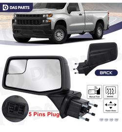 2019 - 2024 Chevrolet Silverado left side mirror