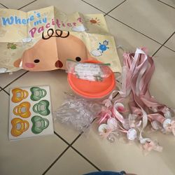 Juegos para baby shower, Chupones , Pacifiers
