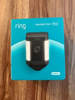 Ring Spotlight Cam - Wireless Black