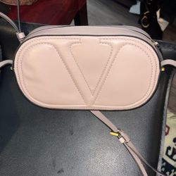 Pink Valentino Garvani VLogo Walk Crossbody Bag