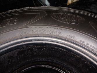 265/70/16 Goodyear Wrangler
