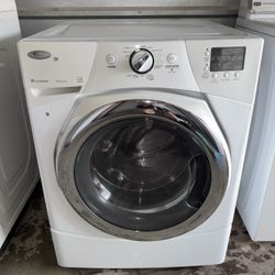 White Whirlpool Washer
