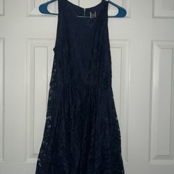 Knee Length Lace Dress