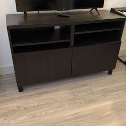 Dark Brown Black Brown Tv Stand IKEA 