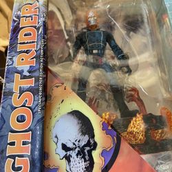 Diamond Select Ghost Rider/ Hasbro Wolverine/babdai Blue Zoe Ranger 