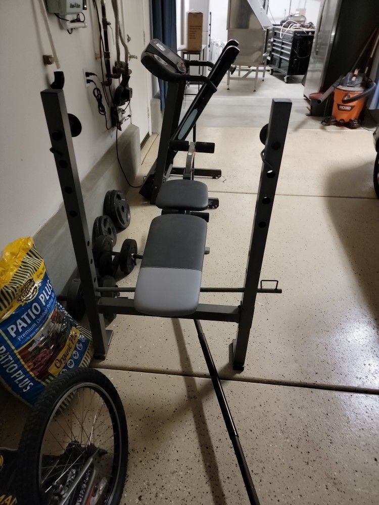 CAP Barbell Olympic Weight Set, 110 lbs.