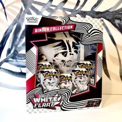 White Flare Binder Collection