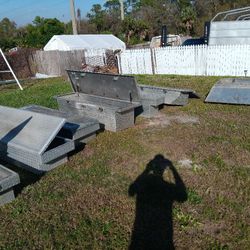 Aluminum Tool Boxes (Mounted To Bed)