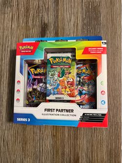 Pokemon TCG Series 3 First Partner Illustration Collection