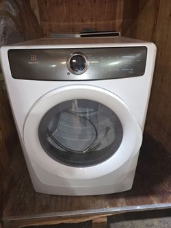 Electrolux washer and dryer color white