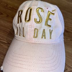 Brand New “Rose All Day” Pink Baseball Hat