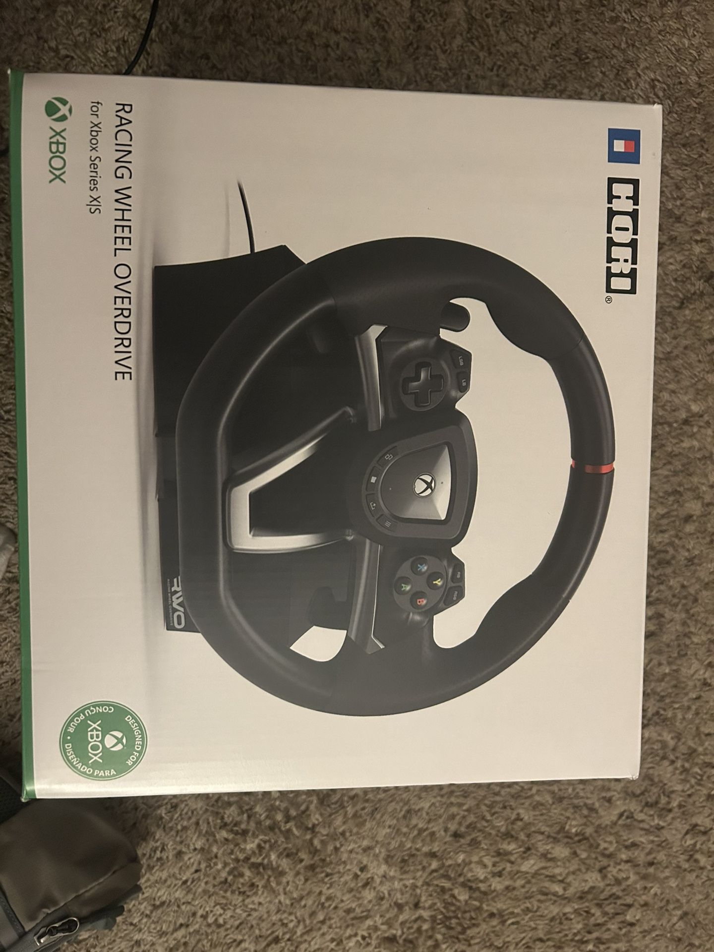 Xbox Racing Wheel + Brakes