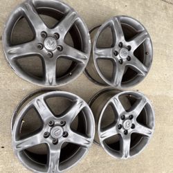 4 - 17x8 5x4.5 5x114.3 Stock Lexus Es300 Is250 Camry Wheels Rims !!