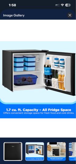 Midea 1.7 Cu. Ft. Mini Fridge