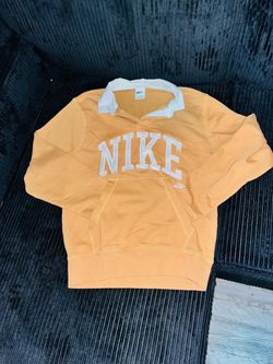 Nike Arch Logo Pullover Sweatshirt Orange