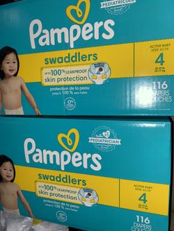 Size 4 Pampers Bundle 