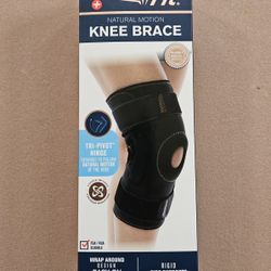 Copper Fit Natural Motion Knee Brace, Adjustable and Breathable, One Size Fits Most