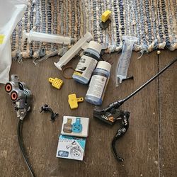 Rear Magura MT7 3HCS brake + Ezmtb bleed kit + miles racing sintered brakepads