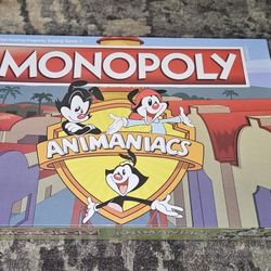 Monopoly Animaniacs Edition (2019) BRAND NEW FACTORY SEALED, Perfect Box!!