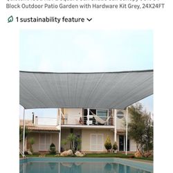 Square Sun Shade Sail Canopy