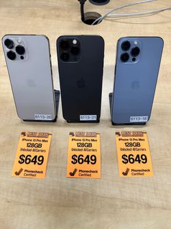📱📞 🚨 IPHONE CLOSEOUT SALE!!! iPhone 13 Pro Max Unlocked 128GB (Various Colors)