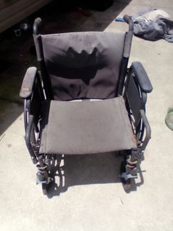 Free wheelchair, pickup