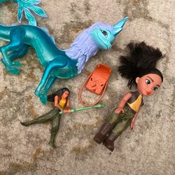EUC Disney Raya Toys