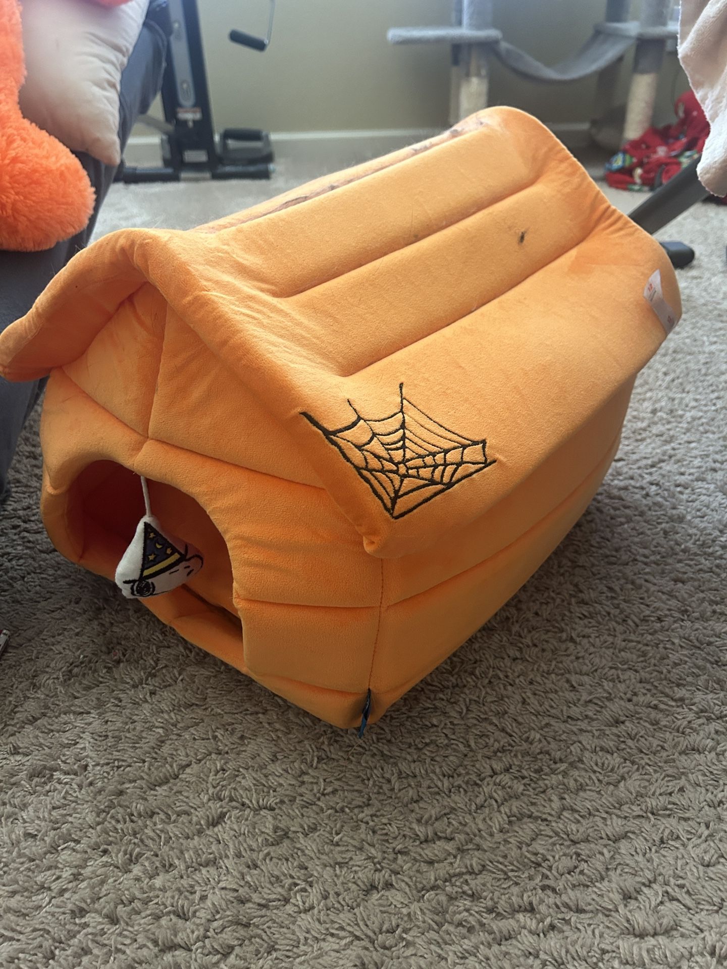 Snoopy Cat Halloween Bed