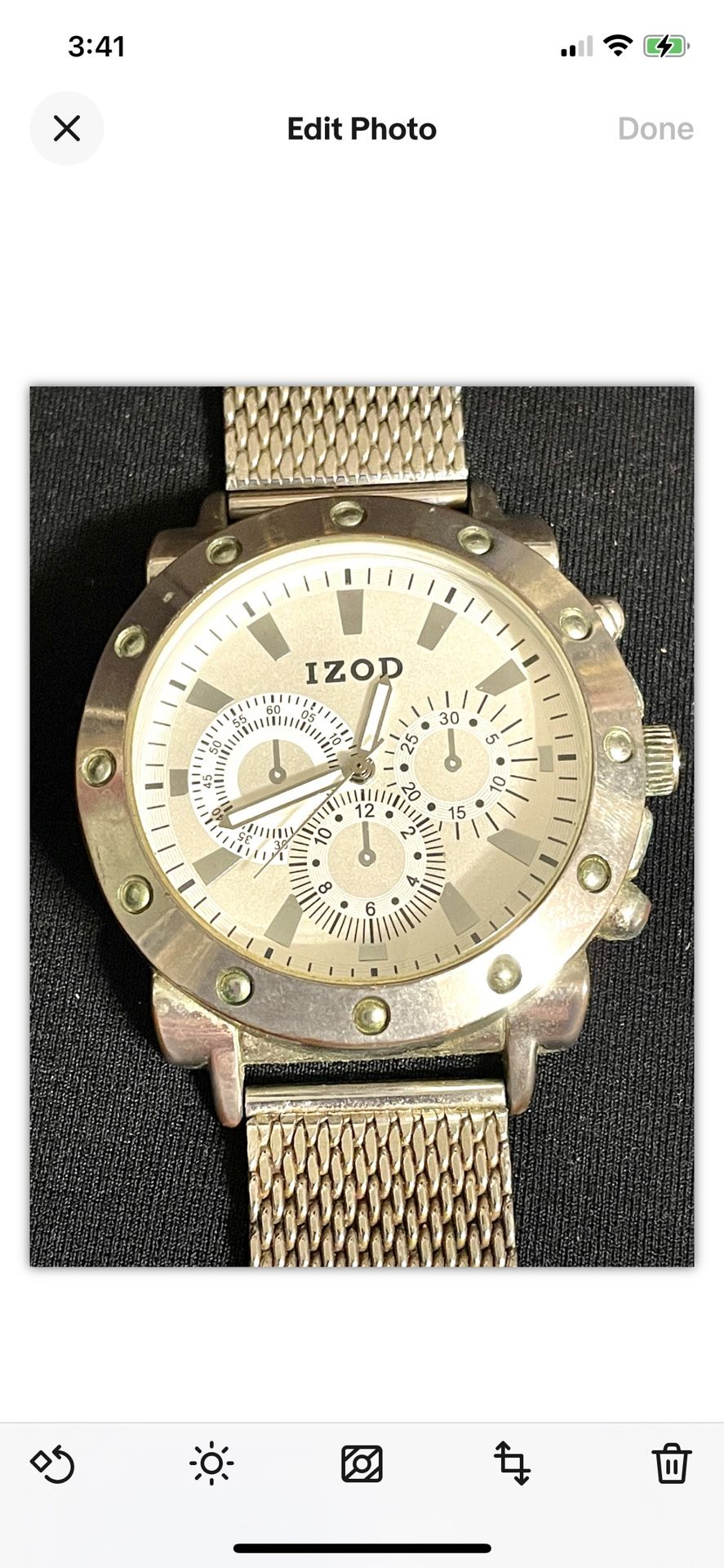 Vintage IZOD Watch