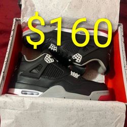 Jordan 4 Retro "Bred" 9.5