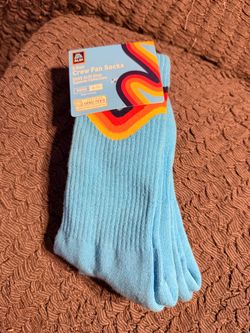 ALDI Crew Fan Socks 2-Pair Men's (or Women’s)