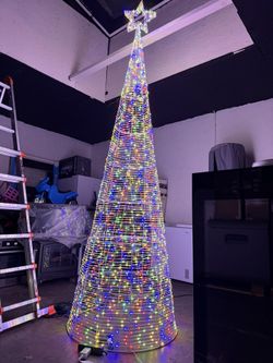 2000 LED Cone Tree
