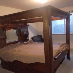 Bed And Frame 