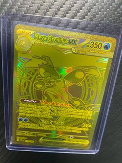 Pokémon Cards Mega Greninja Ex Chaos Rising