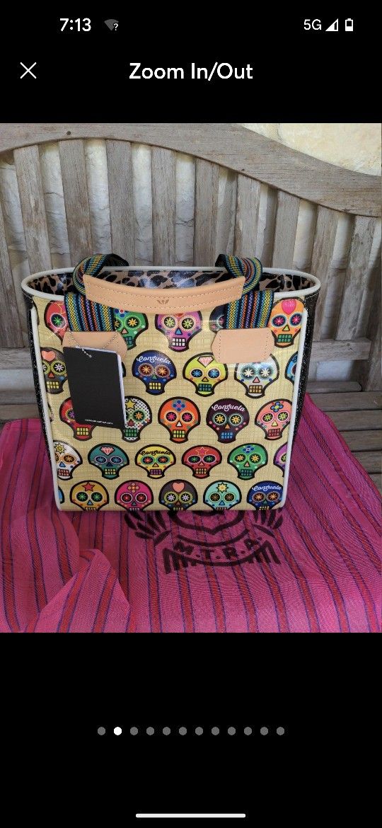 Consuela Sugar Skulls Classic Tote