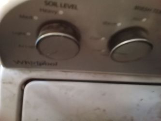 Whirlpool large washer