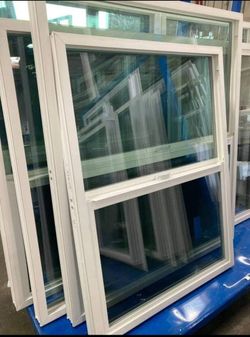 White Vinyl Double Hung Windows free estimate