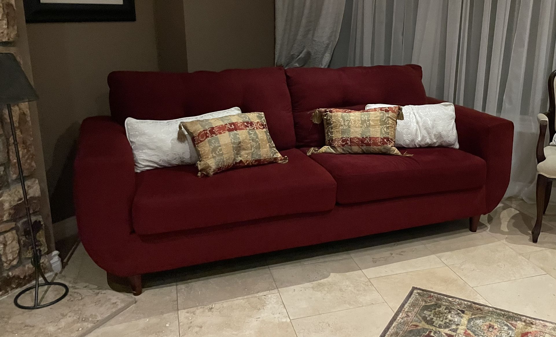 3 Pc Couch Sofa And Single Chair From Jerome