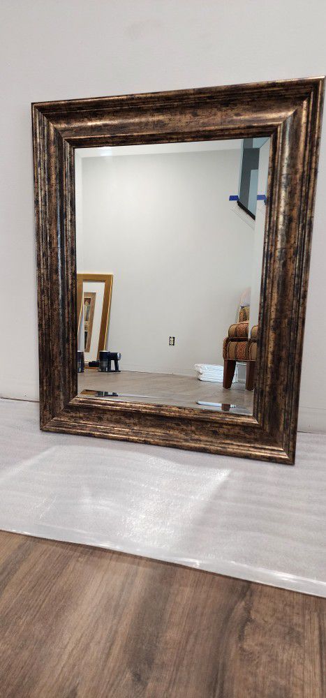 Decorative wall or vanity mirror 24.5" x 31.75