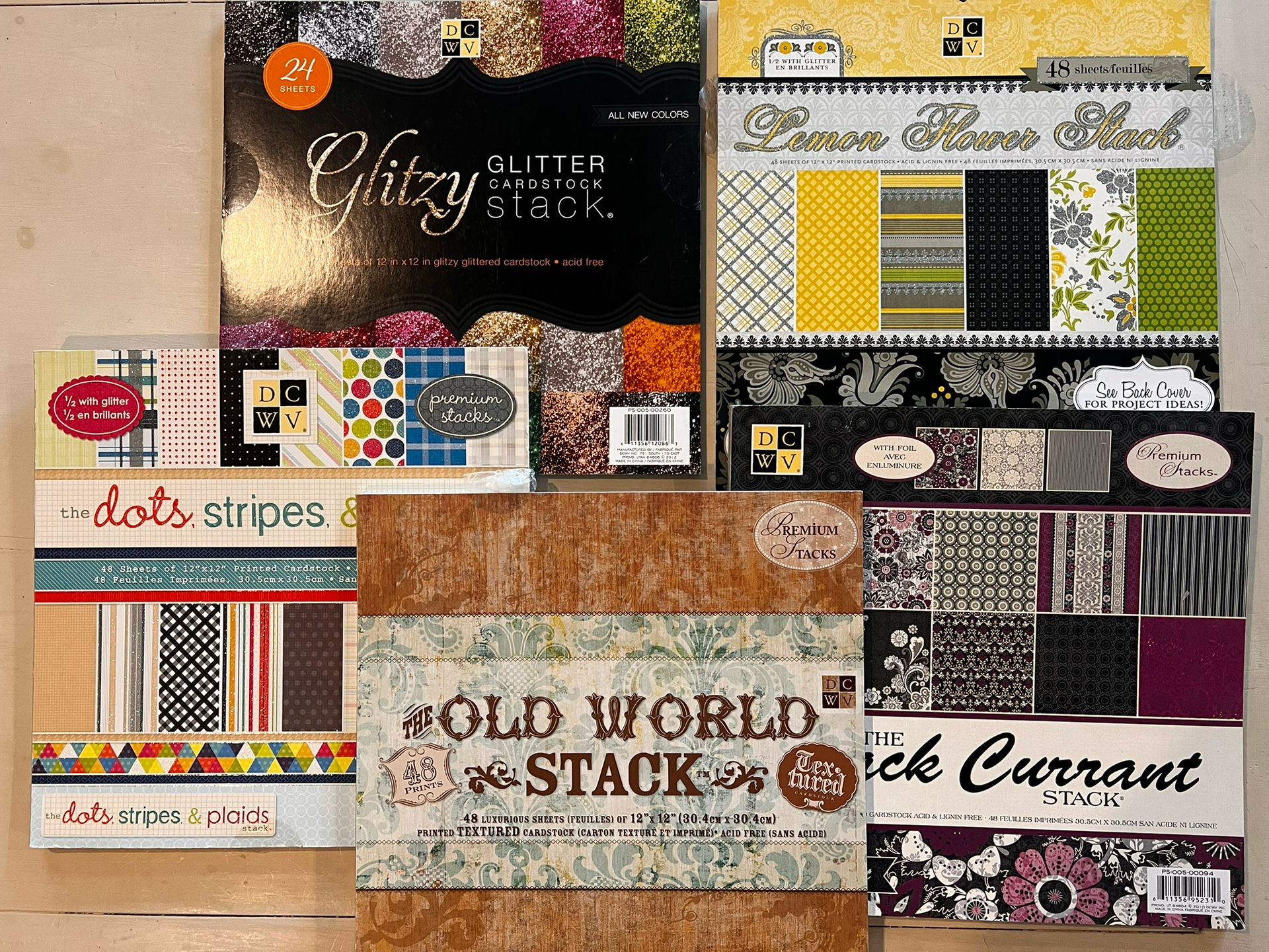 Scrapbook Paper 5 Books