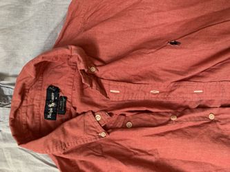 Men's Shirts - 1 Tommy Hilfiger long sleeve, 1 Ralph Lauren short sleeve. $5 for both